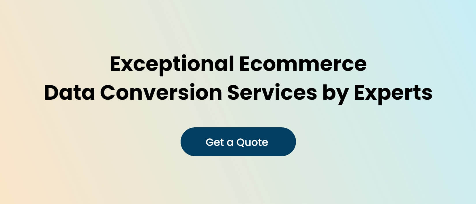 Exceptional EcommerceData Conversion Services by Experts