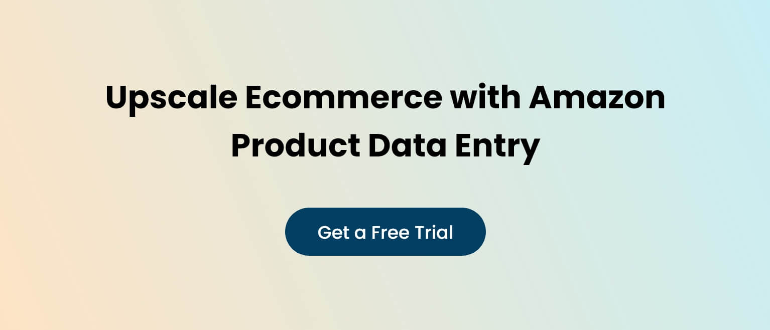 Upscale Ecommerce with Amazon Product Data Entry
