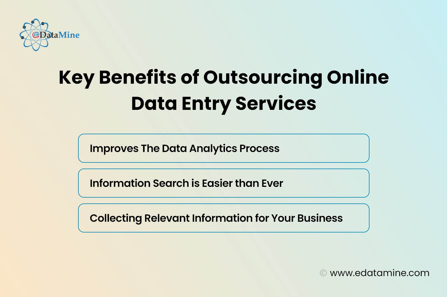 key benefits of outsourcing online data entry services