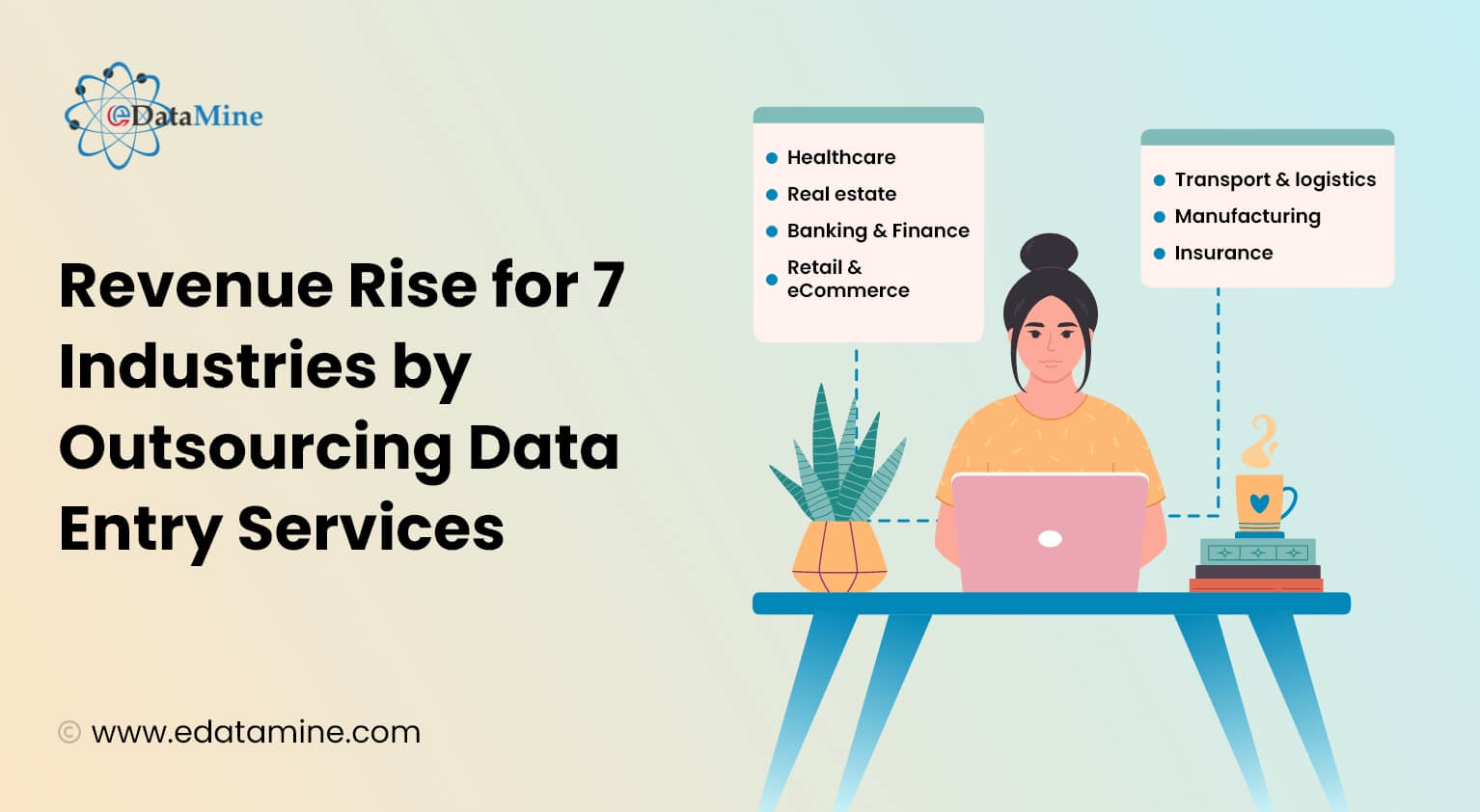 Revenue Rise for 7 Industries by Outsourcing Data Entry Services