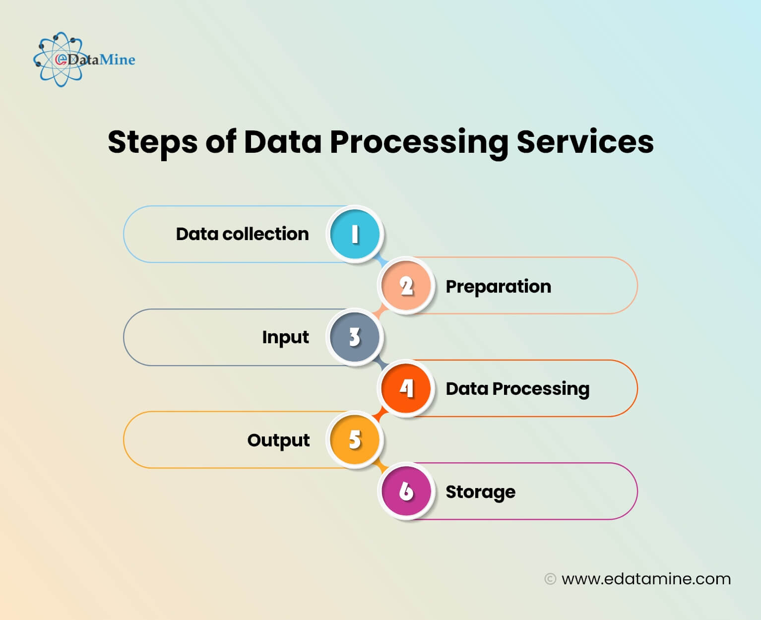 Steps of Data Processing Services