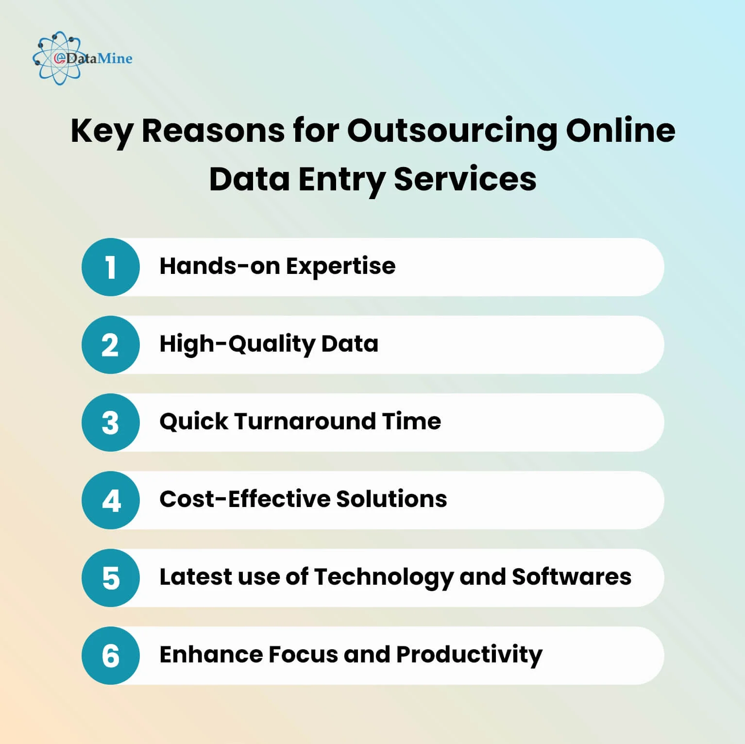 Key Reasons for Outsourcing Online Data Entry Services