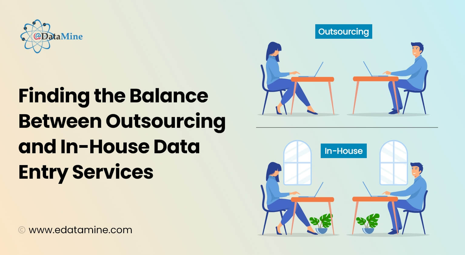 Finding the Balance Between Outsourcing and In-House Data Entry Services
